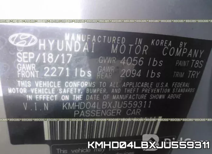 KMHD04LBXJU559311 фото 10