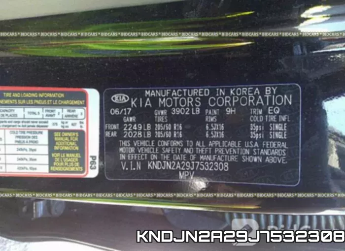 KNDJN2A29J7532308 фото 10