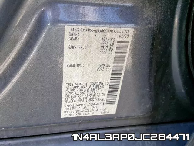 1N4AL3AP0JC284471 фото 2