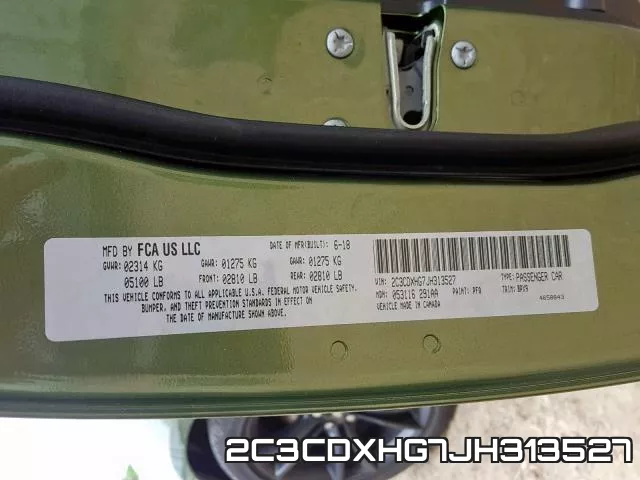 2C3CDXHG7JH313527 фото 2