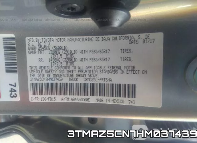 3TMAZ5CN7HM037439 фото 10