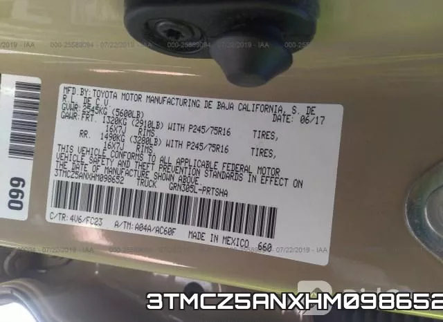 3TMCZ5ANXHM098652 фото 10