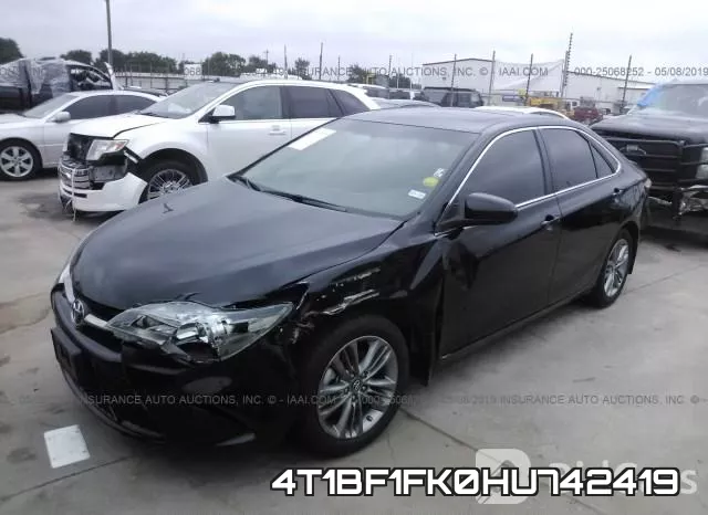 4T1BF1FK0HU742419 фото 3