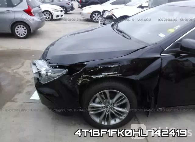 4T1BF1FK0HU742419 фото 7