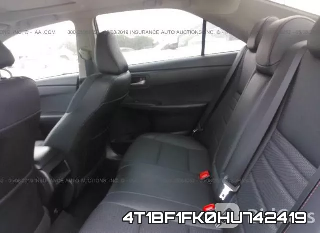 4T1BF1FK0HU742419 фото 9