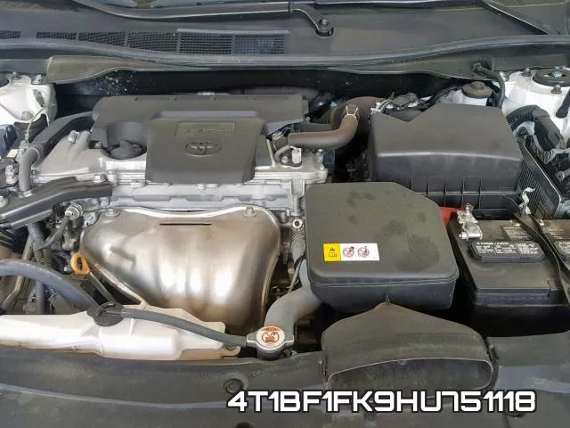 4T1BF1FK9HU751118 фото 8