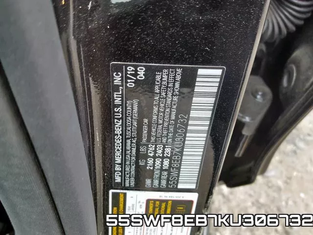 55SWF8EB7KU306732 фото 2