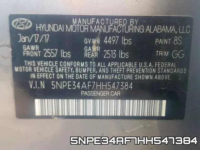 5NPE34AF7HH547384 фото 2