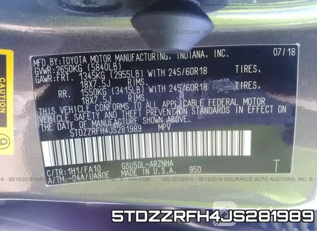 5TDZZRFH4JS281989 фото 10
