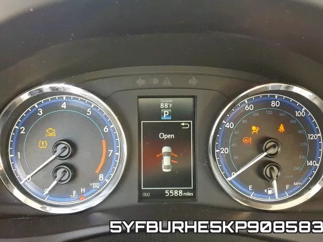 5YFBURHE5KP908583 фото 9