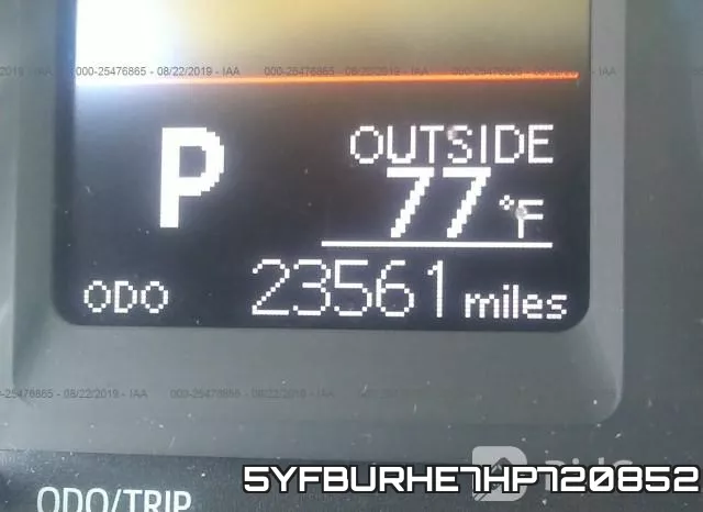 5YFBURHE7HP720852 фото 8