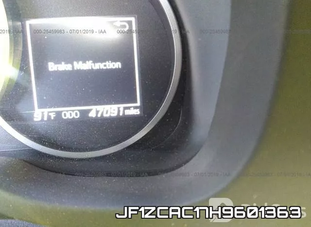 JF1ZCAC17H9601363 фото 8