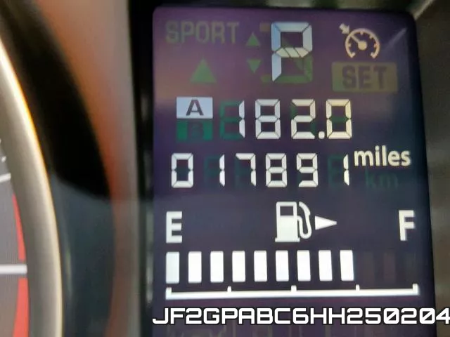 JF2GPABC6HH250204 фото 9