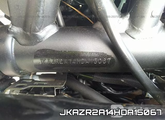 JKAZR2A14HDA15067 фото 2