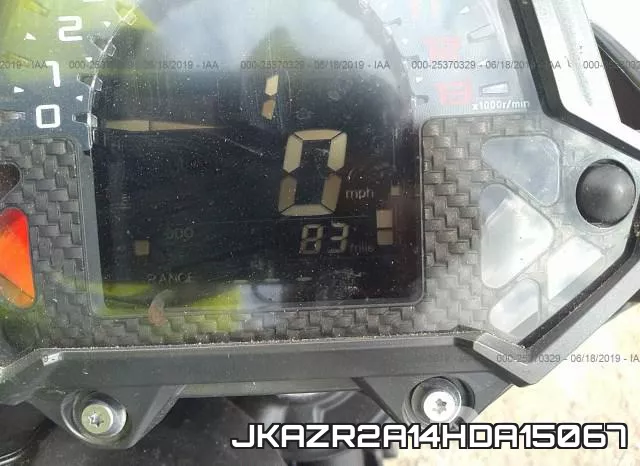 JKAZR2A14HDA15067 фото 8