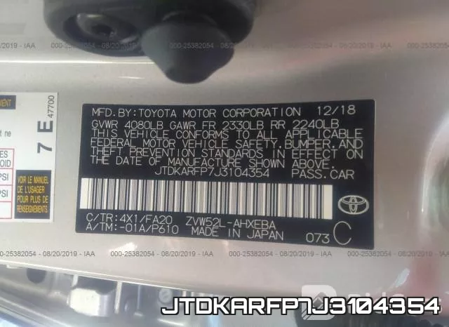 JTDKARFP7J3104354 фото 10