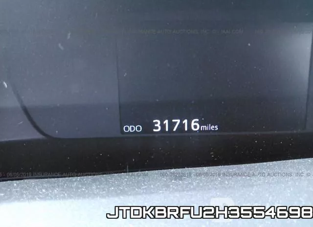 JTDKBRFU2H3554698 фото 8
