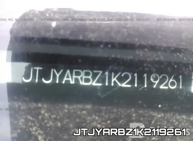 JTJYARBZ1K2119261 фото 10
