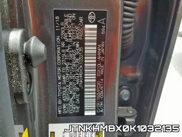 JTNKHMBX0K1032135 фото 2