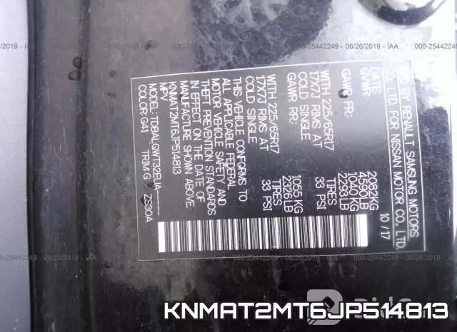 KNMAT2MT6JP514813 фото 10