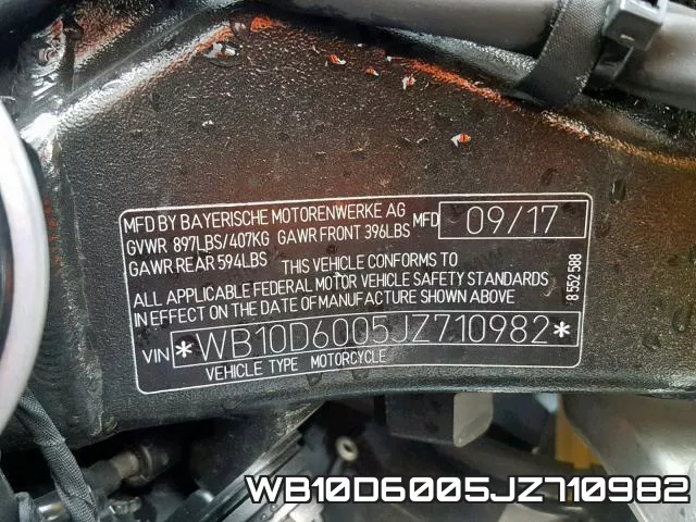 WB10D6005JZ710982 фото 2
