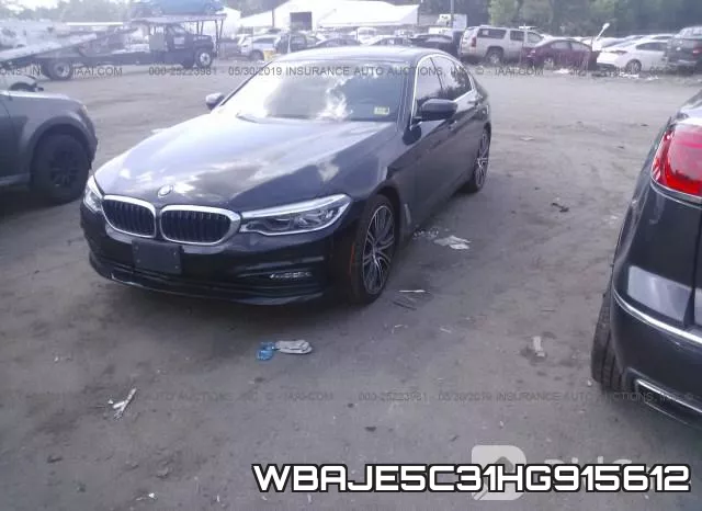 WBAJE5C31HG915612 фото 3