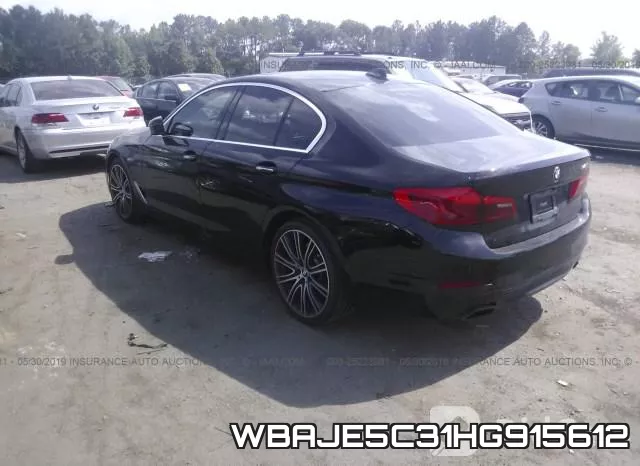 WBAJE5C31HG915612 фото 4