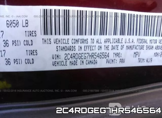 2C4RDGEG7HR546564 фото 10