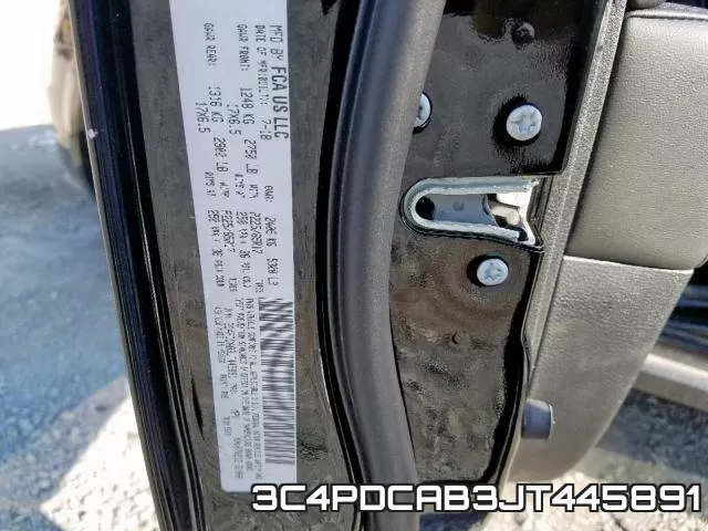 3C4PDCAB3JT445891 фото 2