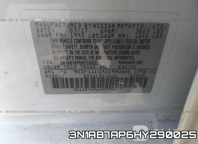 3N1AB7AP6HY290025 фото 10