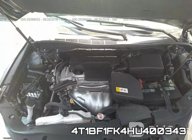 4T1BF1FK4HU400343 фото 2