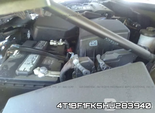 4T1BF1FK5HU283940 фото 2
