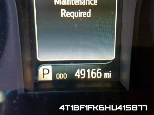 4T1BF1FK6HU415877 фото 9