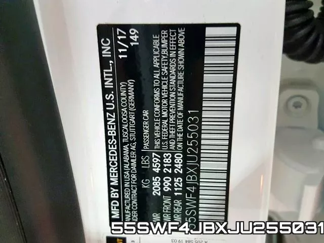55SWF4JBXJU255031 фото 2