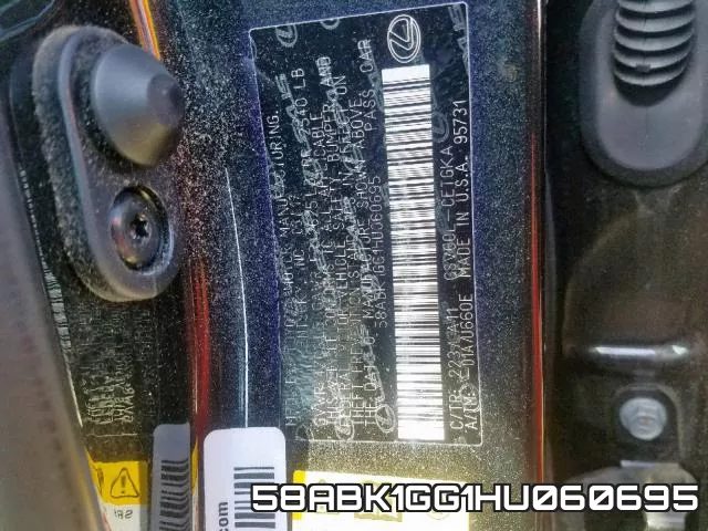 58ABK1GG1HU060695 фото 2