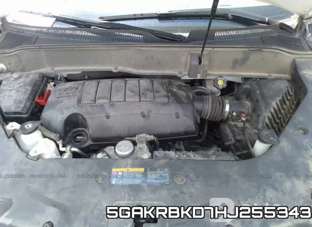 5GAKRBKD7HJ255343 фото 2