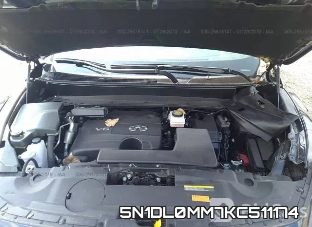 5N1DL0MM7KC511174 фото 2