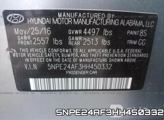 5NPE24AF3HH450332 фото 10
