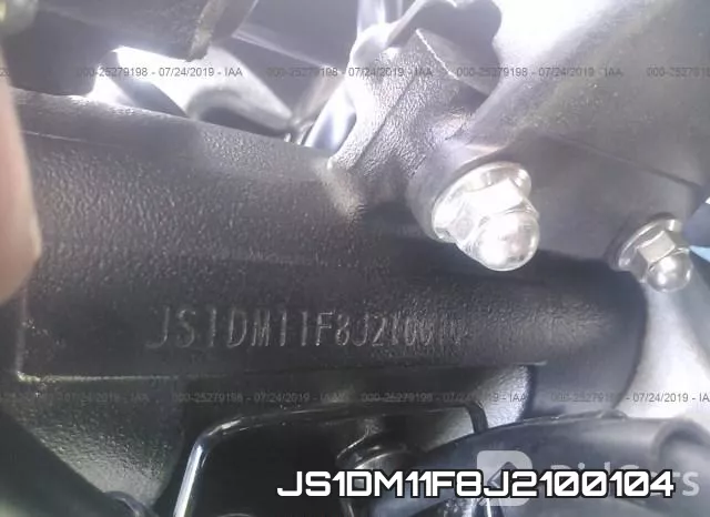 JS1DM11F8J2100104 фото 2