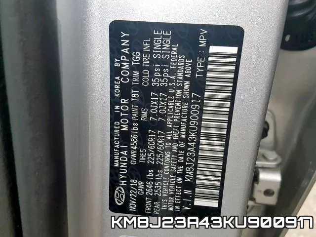 KM8J23A43KU900917 фото 2