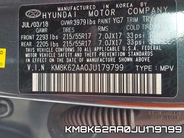 KM8K62AA0JU179799 фото 2