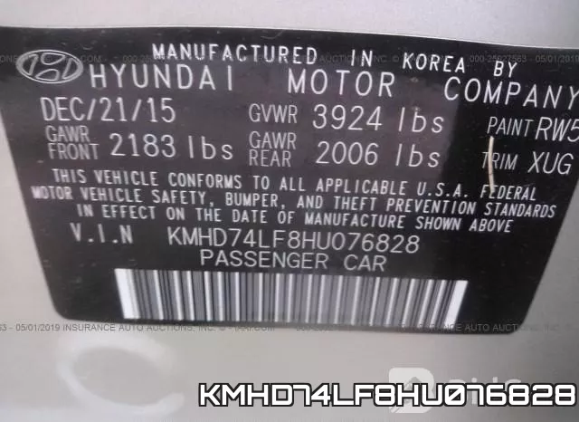 KMHD74LF8HU076828 фото 10