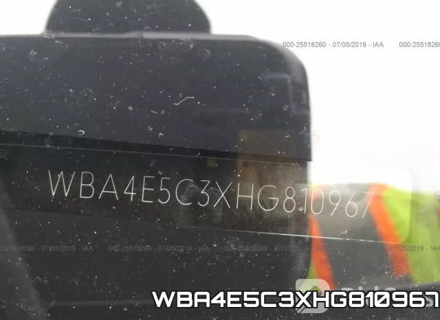 WBA4E5C3XHG810967 фото 10