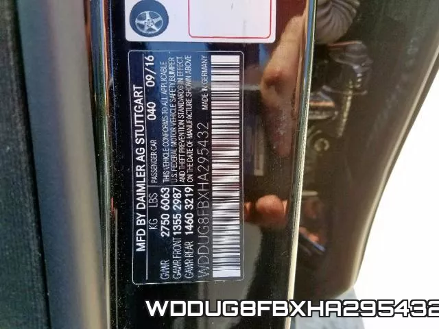 WDDUG8FBXHA295432 фото 2