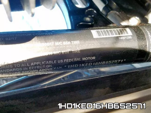 1HD1KED16HB652571 фото 2