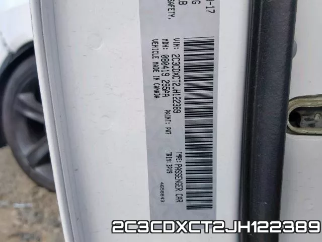 2C3CDXCT2JH122389 фото 2