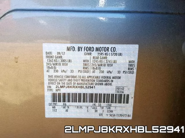 2LMPJ8KRXHBL52941 фото 2