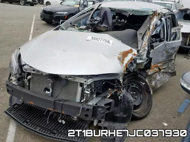 2T1BURHE7JC037930 фото 3