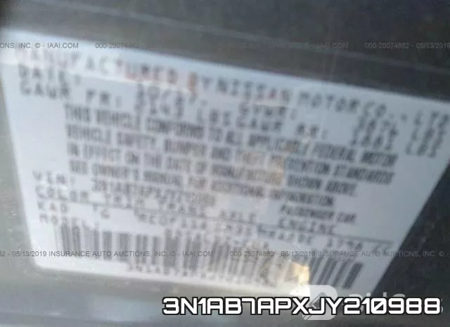 3N1AB7APXJY210988 фото 9