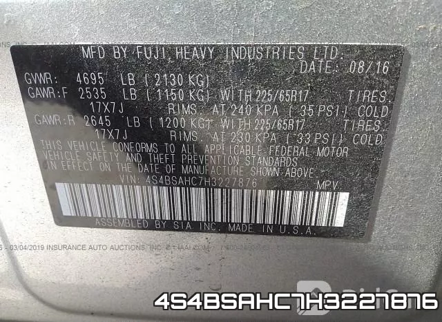4S4BSAHC7H3227876 фото 10